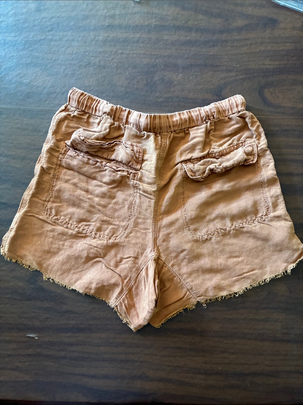 Fp Linen Blend Shorts View 4